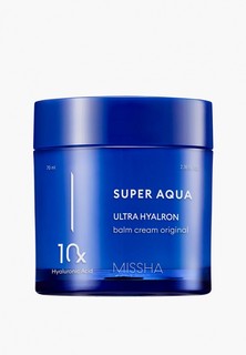 Крем для лица Missha -бальзам Super Aqua Ultra Hyalron увлажняющий, 70 мл