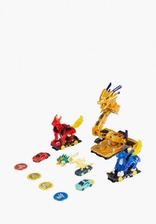 Набор игровой Росмэн Дикие Скричеры. Голден Дрэгон 3-в-1. ТМ Screechers Wild