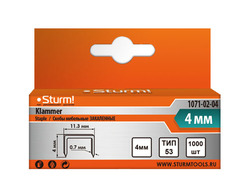 Скобы для степлера Sturm!