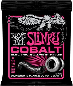 2723 Super Slinky Cobalt Electric Guitar Strings - 9-42 Gauge Ernie Ball