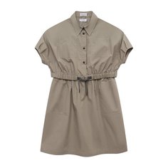 Хлопковое платье Brunello Cucinelli