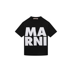 Хлопковая футболка Marni