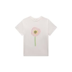 Хлопковая футболка Stella McCartney
