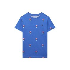 Хлопковая футболка Polo Ralph Lauren