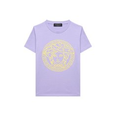 Хлопковая футболка Versace