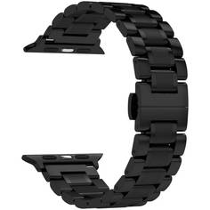 Ремешок Lyambda CETUS для Apple Watch 45mm 45mm, Нержавеющая сталь, черный