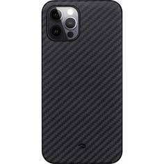 Чехол-накладка Pitaka MagCase для iPhone 12 Pro, арамид (кевлар), черный/серый