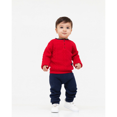 Комплекты детской одежды Leoking Костюм для мальчика кофта с карманом и штанишками из 100% хлопка 8360
