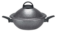 Посуда и инвентарь Pensofal Пароварка Вок с крышкой Biostone Vesuvius Vaps 24 см 2.5 л