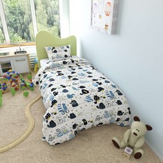 Постельное белье AmaroBaby Пододеяльник на молнии Котики 145х210 см