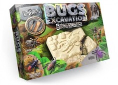 Наборы для опытов и экспериментов Danko Toys Набор для проведения раскопок Bugs Excavation Насекомые