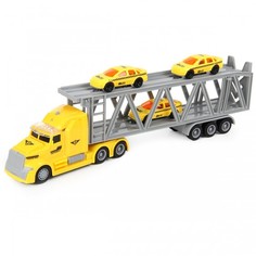 Машины Drift Грузовик-автовоз с набором легковых машин Transport Truck 1:50
