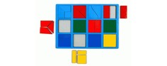 Деревянные игрушки Деревянная игрушка Оксва Сложи квадрат 1 категория сложности Стандарт
