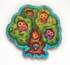 Пазлы Смайл Декор Пазл Совушки