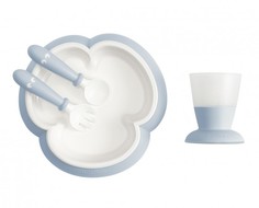 Посуда BabyBjorn Набор для кормления (тарелка, кружка, ложка, вилка)