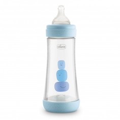 Бутылочки Бутылочка Chicco Perfect5 Boy с силиконовой соской быстрый поток с 4 мес. 300 мл