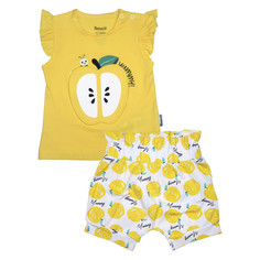 Комплекты детской одежды Mini World Комплект для девочки (футболка, шорты) MW16531