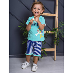 Комплекты детской одежды Mini World Комплект для мальчика (футболка, шорты) MW16511