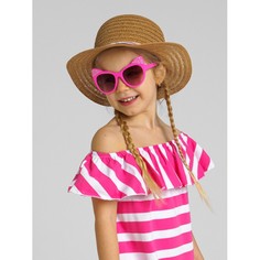 Головные уборы Playtoday Шляпа соломенная для девочки 12122306