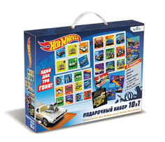 Настольные игры Origami Настольная игра Подарочный набор 10 в 1 Hot wheels