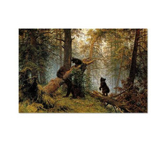 Пазлы Davici Деревянный пазл Утро в сосновом лесу