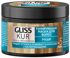 Косметика для мамы Gliss Kur Тонирующая маска для волос Русый 150 мл