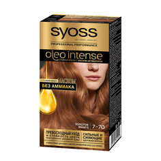 Косметика для мамы Syoss Oleo Intense Краска для волос 7-70 Золотое манго