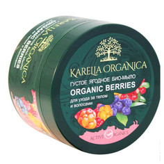 Косметика для мамы Karelia Organica Густое ягодное био-мыло Organic Berries 500 г