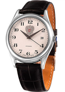 Российские наручные мужские часы Slava 1490511-300-1612. Коллекция Премьер Слава