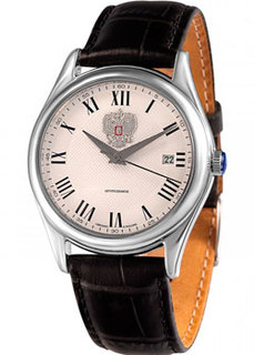 Российские наручные мужские часы Slava 1490512-300-1612. Коллекция Премьер Слава
