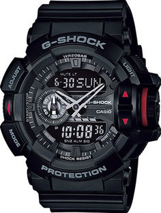 Японские наручные мужские часы Casio GA-400-1B. Коллекция G-Shock