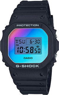 Японские наручные мужские часы Casio DW-5600SR-1. Коллекция G-Shock