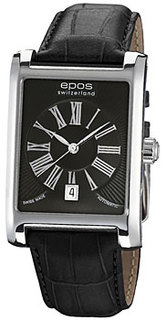Швейцарские наручные мужские часы Epos 3399.132.20.25.25. Коллекция Perfection