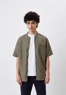 Рубашка UNIQLO из хлопка и льна