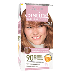 Крем-краска для волос LOREAL CASTING NATURAL GLOSS Ухаживающая тон 723 Пряничный латте L'Oreal