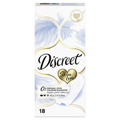 Прокладки ежедневные DISCREET Skin Love Multiform 18 шт