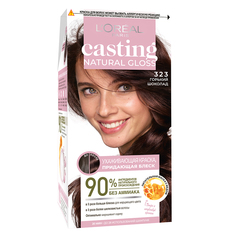 Крем-краска для волос LOREAL CASTING NATURAL GLOSS Ухаживающая тон 323 Горький шоколад L'Oreal