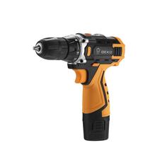 Аккумуляторная дрель-шуруповерт DEKO Banger 12V SET 3 в кейсе, 2х2.0Ач, з/у ДЕКО