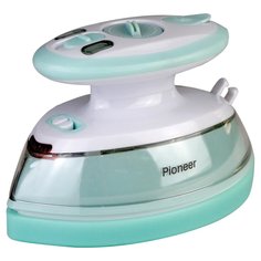 Утюг Pioneer, SI1003, 480 Вт, сталь, 1.9 м, голубой, белый