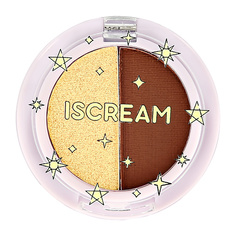 ISCREAM Тени для век с базой CHOICE 2 в 1
