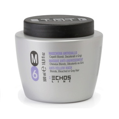 Маска для волос ECHOS LINE Маска нейтрализатор желтизны M6 ANTI-YELLOW MASK 500