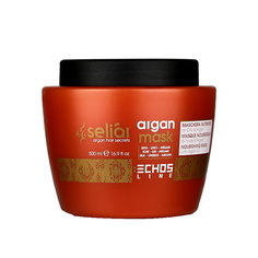 Маска для волос ECHOS LINE Питательная маска для волос с маслом аргании SELIAR ARGAN 500.0