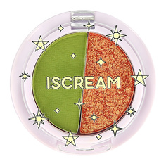 ISCREAM Тени для век с базой CHOICE 2 в 1