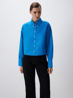 Укороченная рубашка с карманом Charuel