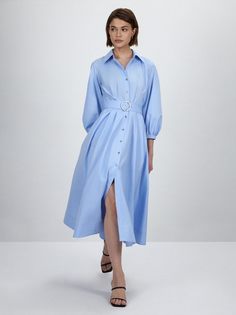 Платье-рубашка с поясом Charuel