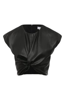 Топ из экокожи MSGM