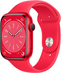 Смарт-часы Apple Watch Series 8 A2771 45мм M/L MNUU3LL/A красный