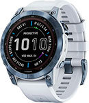 Спортивные часы Garmin Fenix 7 Saphire Solar / Blue - Whiteston 010-02540-25