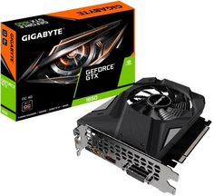 Видеокарта PCI-E GIGABYTE GeForce GTX 1650 D6 OC (GV-N1656OC-4GD) 4GB GDDR6 128bit 12nm 1410/12000MHz DVI-D/HDMI/DP