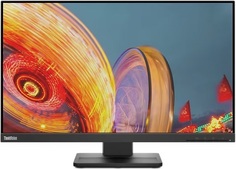 Монитор 23,8" Lenovo ThinkVision E24q-20 2560x1440, IPS, 4ms, 16:9, 300cd/m2, 1000:1, 75Hz, 178°/178°, tilt, swivel, pivot, HAS, HDMI, DP, raven black